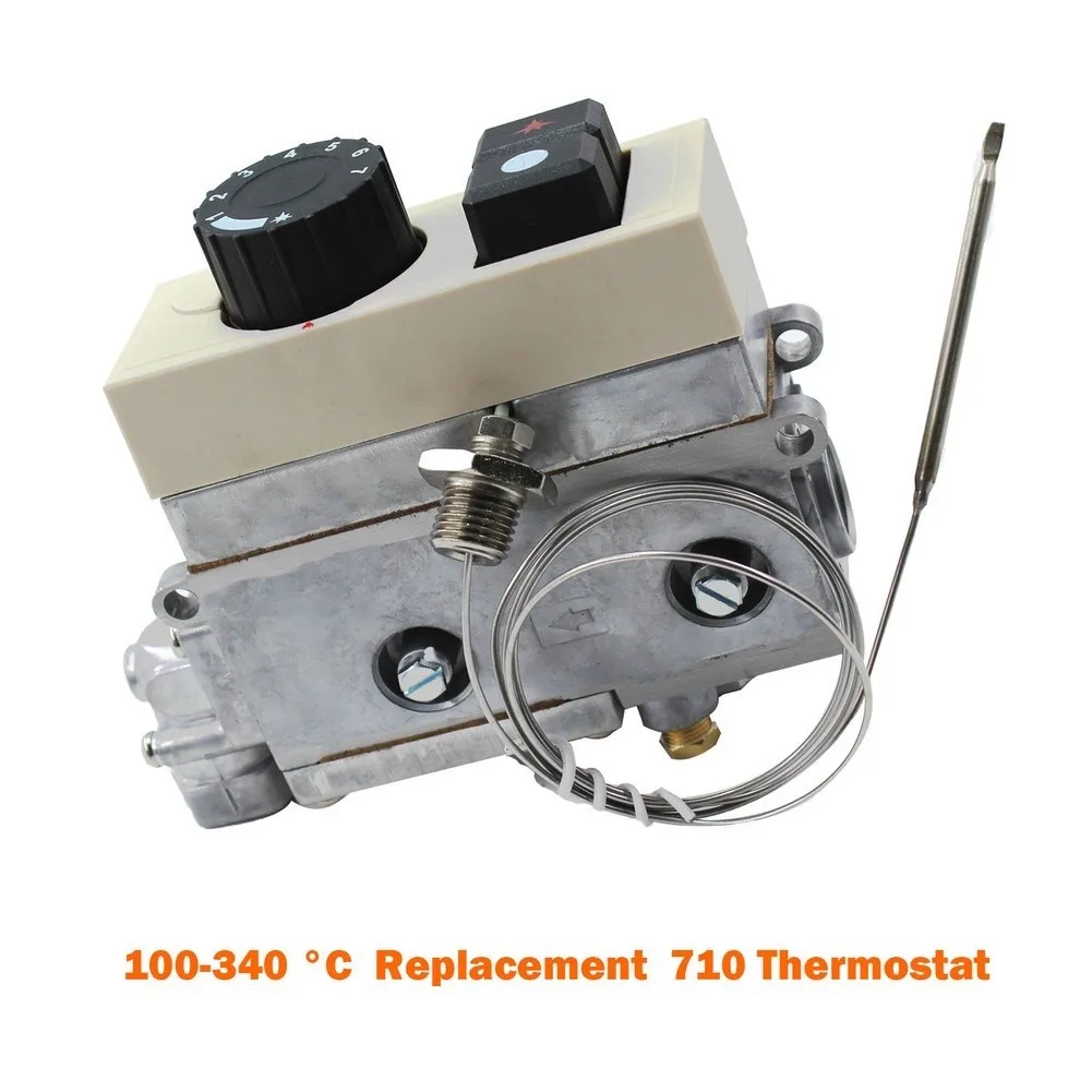 For Optimal Cooking Fryer Temperature Valve Constant Temp Control 100-340C Range Flame Monitoring Safety Shut-off
