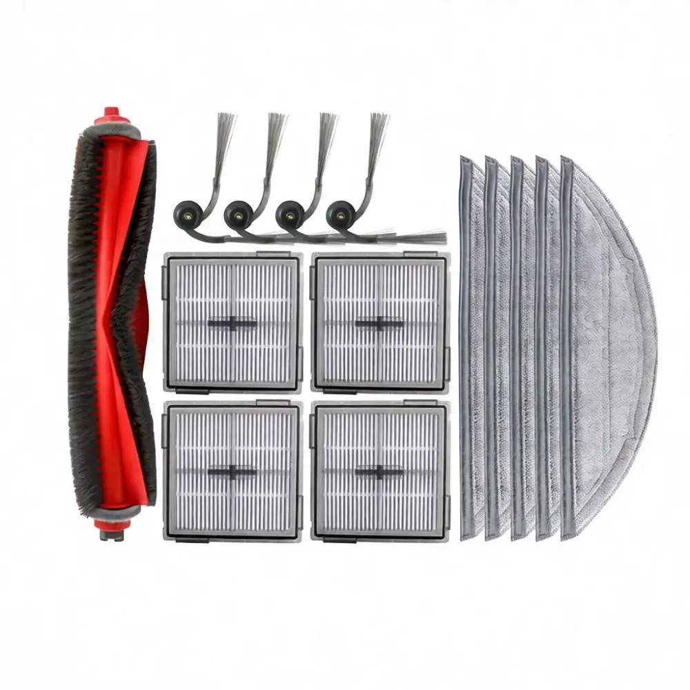 Robot Vacuum Replacement Accessories For Roborock S8 Pro S8 Pro Plus Main Brush Side Brushes Filter Mop Pad Repair Set