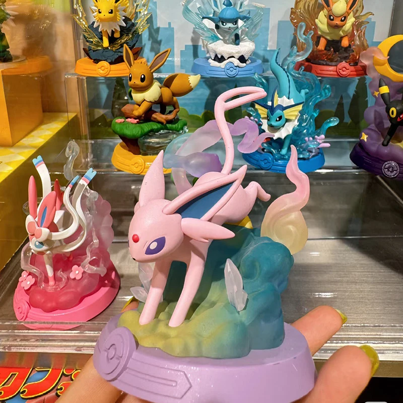 

Official Pokémon Adventure Eevee Generation II Blind Box Pikachu Cute Model Children's Collectible Toy Birthday Gift