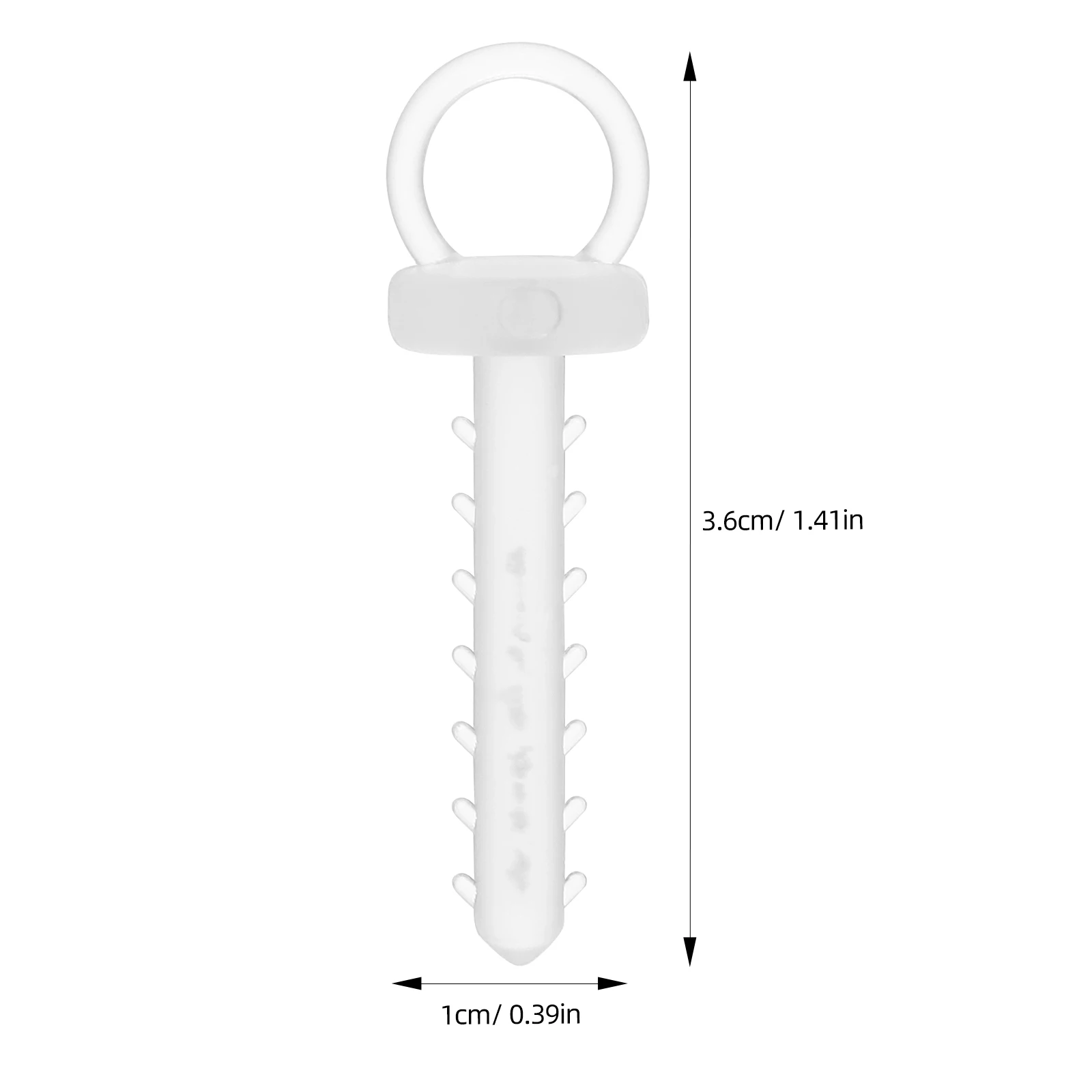 

100Pcs Decorative Ball Holder Caps Christmas Hanging Pendant Kit DIY Balls Accessories Lightweight Plastic Ornaments