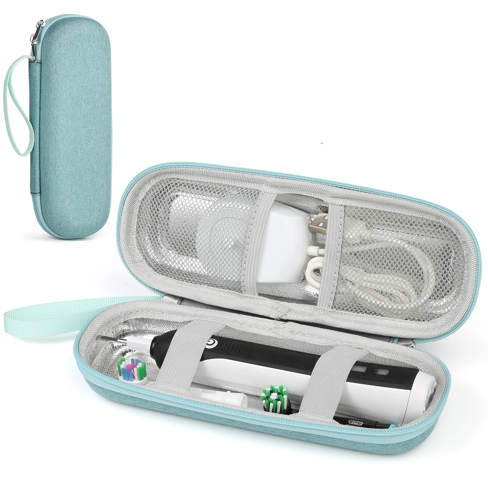 Estuche de Viaje para Cepillo de Dientes Oral-B/Oral-B Pro 1000 1500 5000 7000 7500 6000 9600/ Philips Sonicare 4100 5100 1100 6100 5300