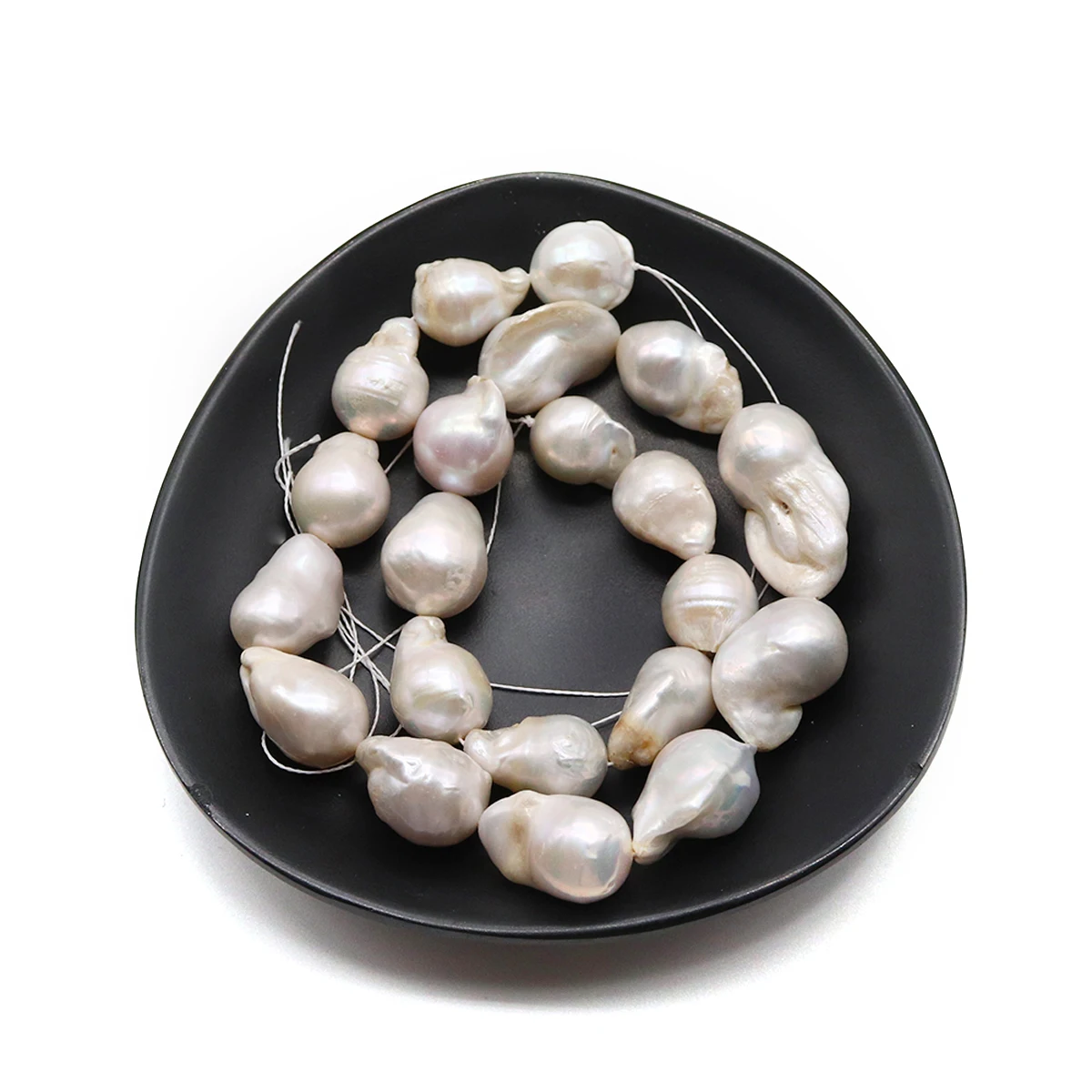 Natural Nuclear Cultured Pearls Irregular Loose Spaced Beaded Jewelry Making DIY Necklace Bracelet Accessories