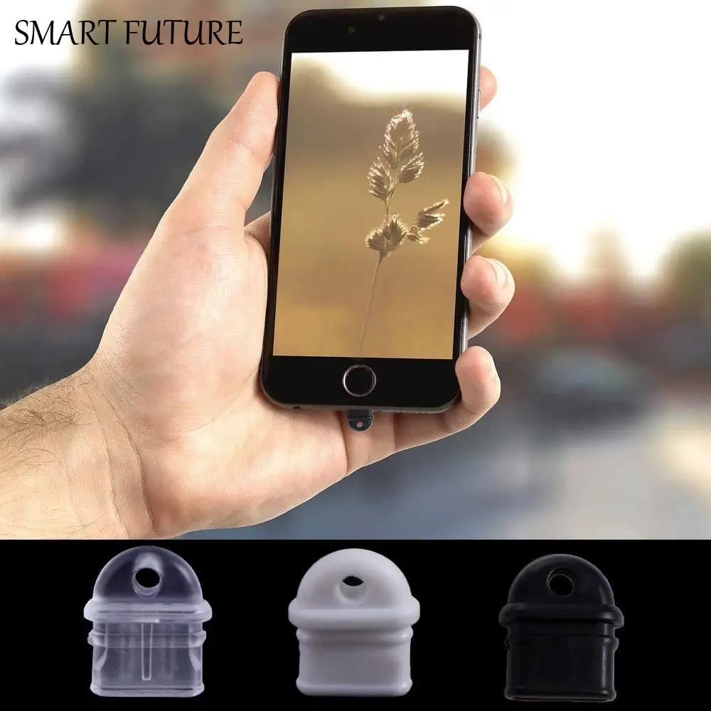 10pcs Type C Anti-lost Dust Plug Waterproof DIY Widgets Mobile Phone Dust Plug Durable Wear-resistant Charging Port Protector