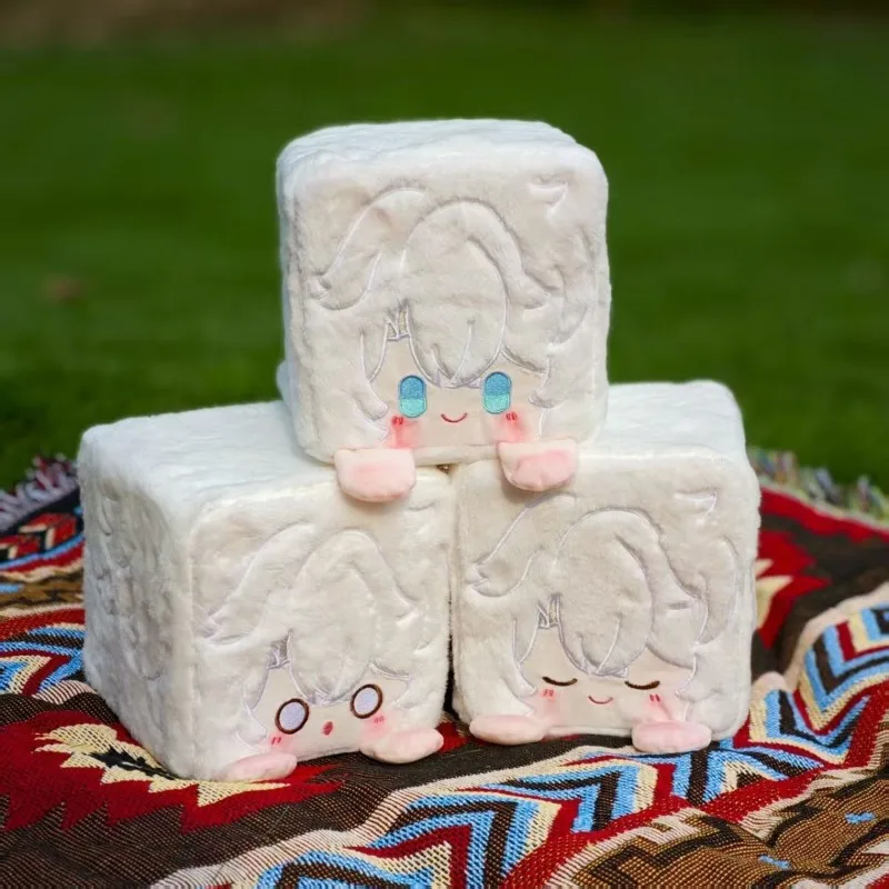 Presale 30 Hari 2025 Game Honkai: Star Rail Anime Cos Khaslana Phainon Unisex Bantal Hias Kotak Kecil 15cm Hadiah