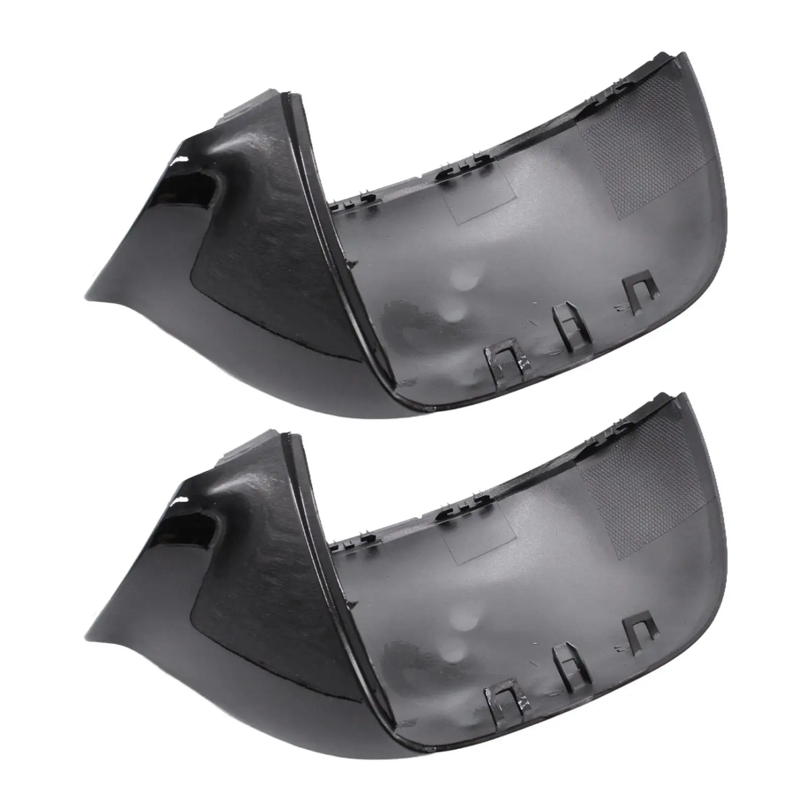 2x Car Exterior Rearview Mirror Covers Replacing High Reliability Easy to Install Mirror Housing for Transporter T5 T5.1 T6