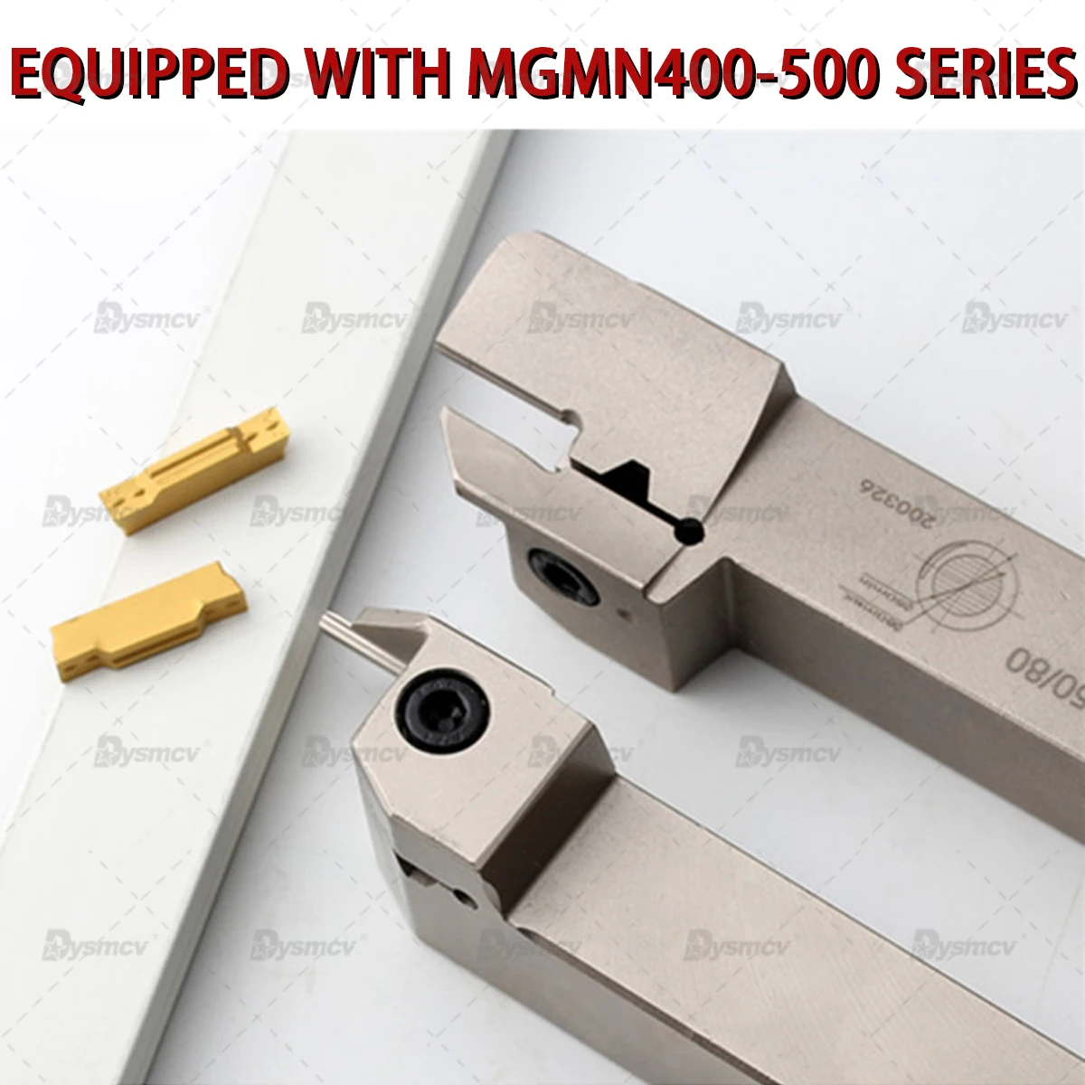 1PC White Turning Tools Holder MGHH420R MGHH525R Spring Steel CNC Lathe End Slot Cutter Suitable For MGMN400/500 Carbide Inserts