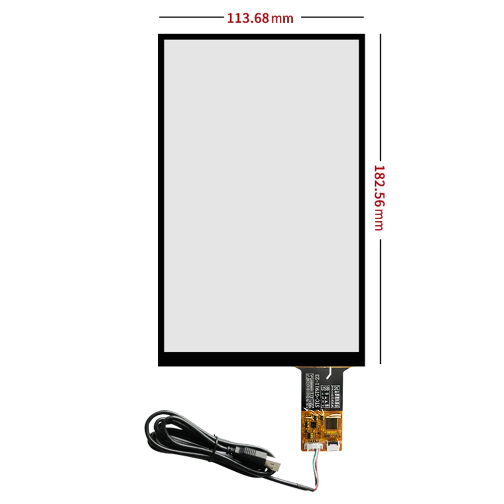 

Новинка для 8-дюймового емкостного сенсорного экрана 182X113 мм 183*114 мм + USB-кабеля Plug and Play