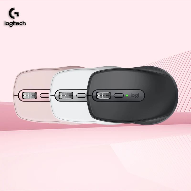 ماوس لاسلكي ميكانيكي للألعاب ثنائي الوضع من Logitech MX Anywhere 3S: تصميم مريح، متوافق تمامًا مع ألعاب المكتب