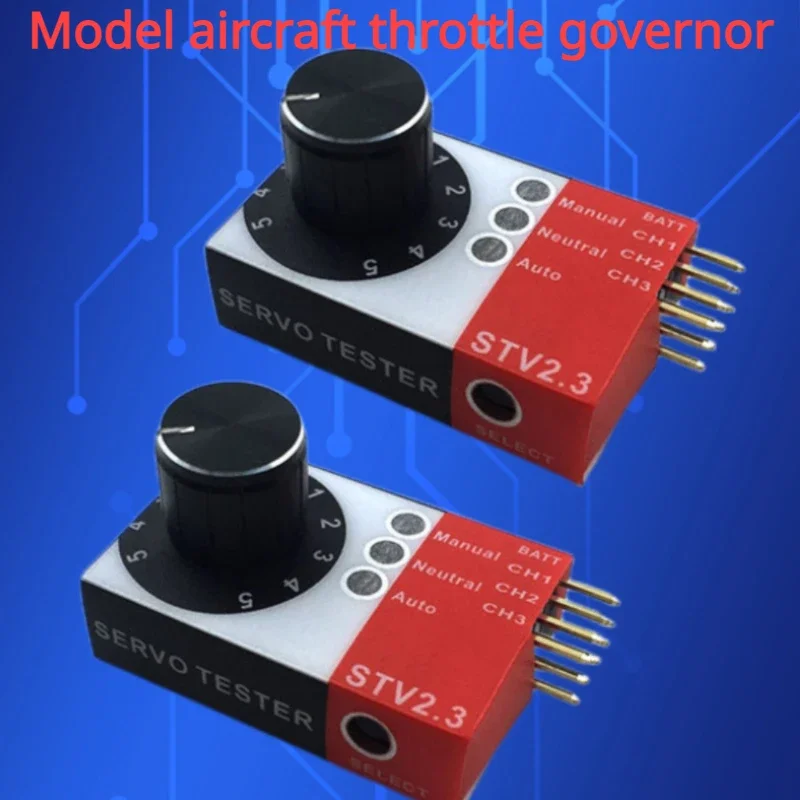 

5-уровневый регулируемый регулятор скорости модели с сервотестером и электронным регулятором скорости двигателя для деталей радиоуправляемых самолетов