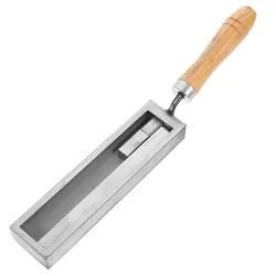Molde de fusión de plata para tanque de aceite, molde para barra de joyería de refinación de oro, extracción de Metal y madera