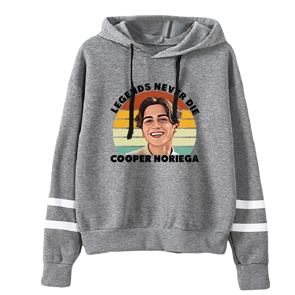 Cooper Noriega Rip Unisex Pocketless Parallel Bars Sleeve Sweatshirts Men Women Hoodie Social Star 2022 Rest in Peace Clothes