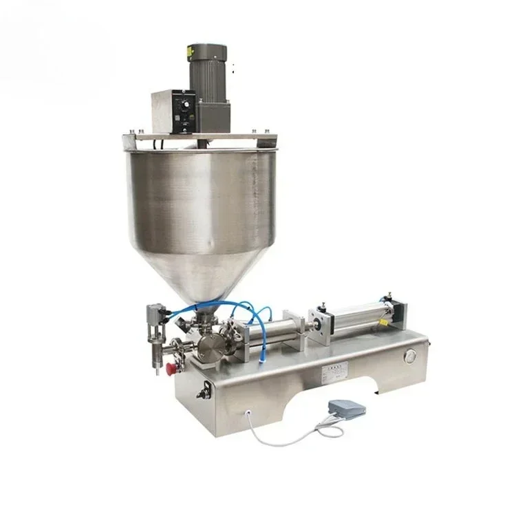 

Excellent Top QualityCe Approve Stainless Steel 10-1000ml Peanut Butter Tahini Paste Filling Machine