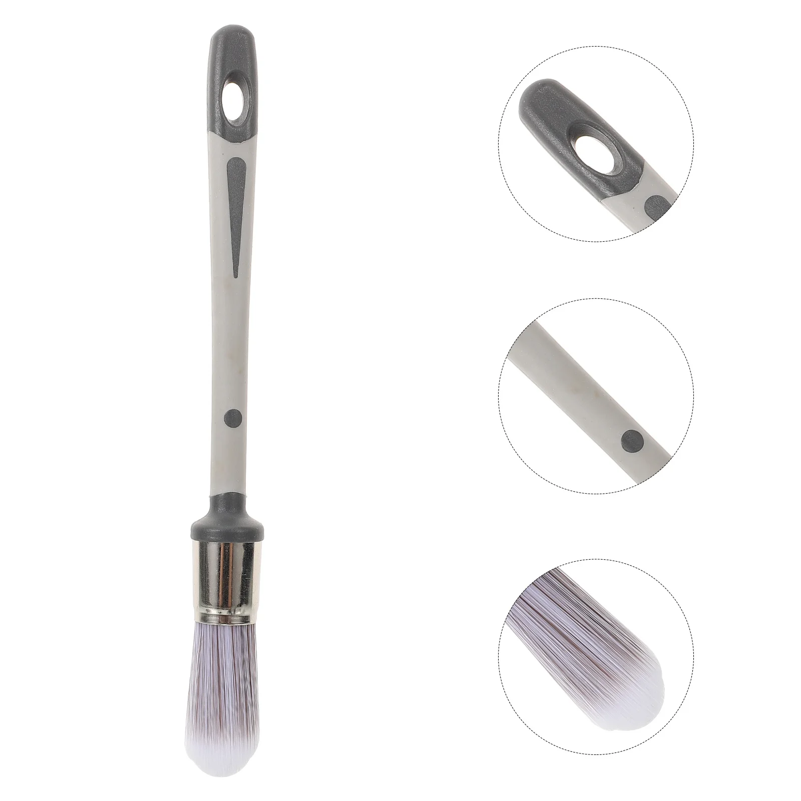 

Paint Brush For Walls Small Trim Paint Brush Long Handle Dense Bristles Round Edge Painting Tool Home Improvement Corner