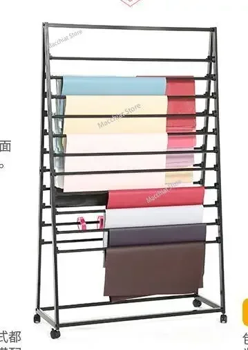 Brand new ribbon storage rack flower wrapping paper  florist material  fabric display