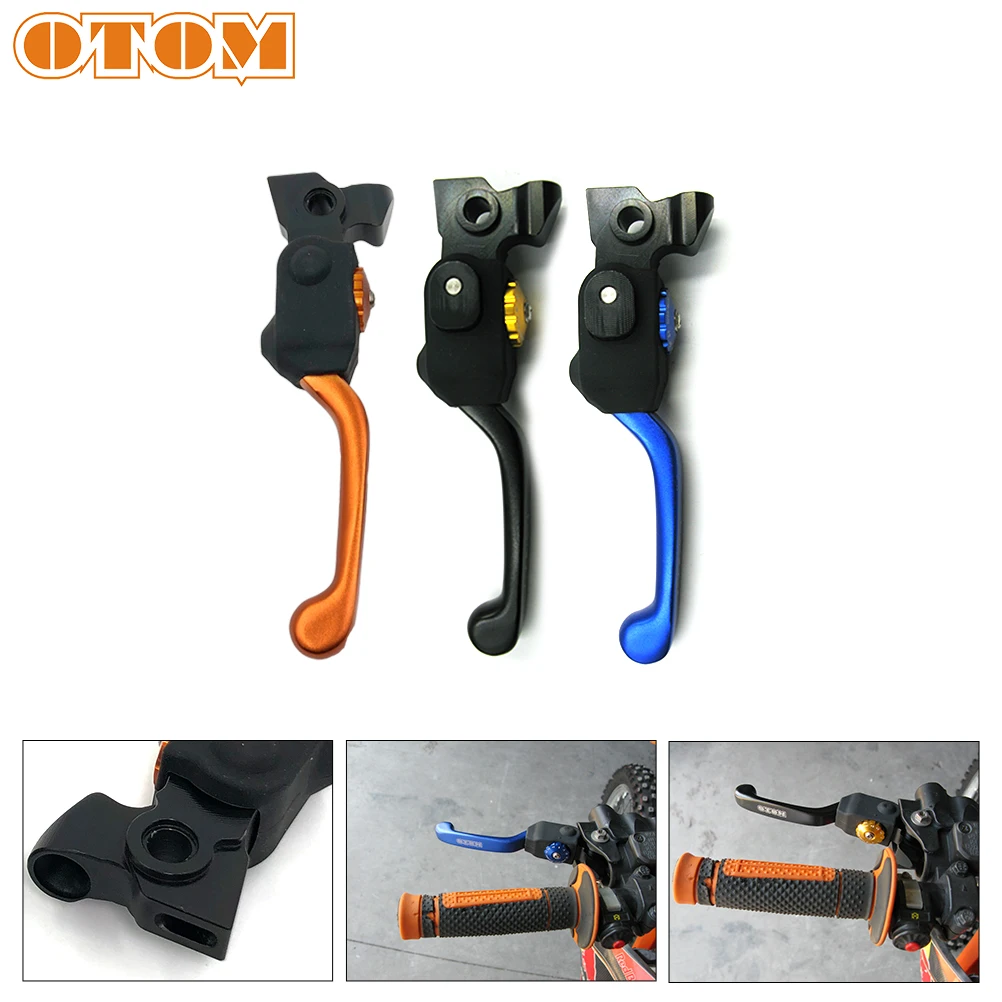 Motorcycle Brake Handle CNC Aluminum Motorbike Extendable Adjustable Folding Front Levers Handle Grips For KTM HUSQVARNA GASGAS