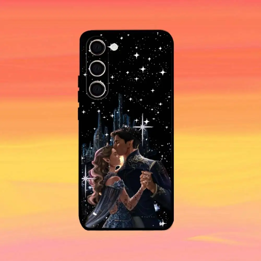 Acotar Een Hof van Mist en Fury Telefoon Case Voor Samsung Galaxy A73,A72,A71,A70,A53,A52,A51,Anderen Zachte Zwarte Cover