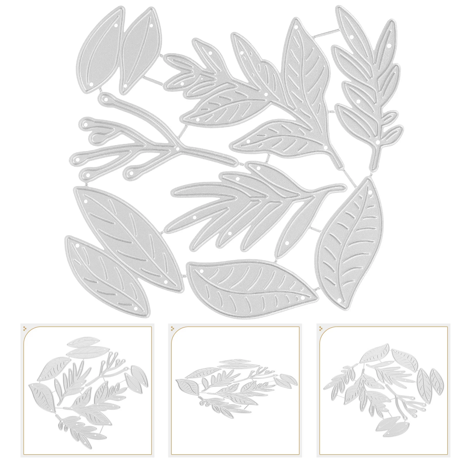 

1Set DIY Cutting Die Carbon Steel Metal Leaf Shape Paper Craft Embossing Dies for Scrapbooking Dies for Card Making