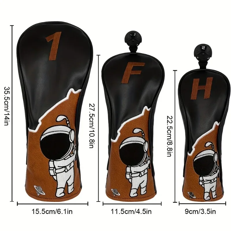 ปลอกคลุมไม้กอล์ฟทันสมัย อุปกรณ์เสริมสำหรับกอล์ฟ กันฝุ่น ทนทาน ให้การปกป้องที่ดีที่สุดสำหรับไม้กอล์ฟ