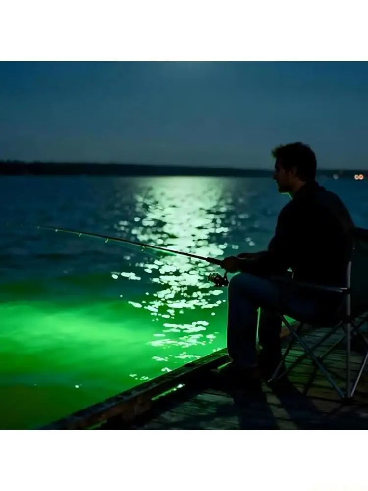 

U2JB Постоянный пластиковый подводный светодиодный светильник для рыб 13 Вт с устойчивостью к окислению для долговечности в