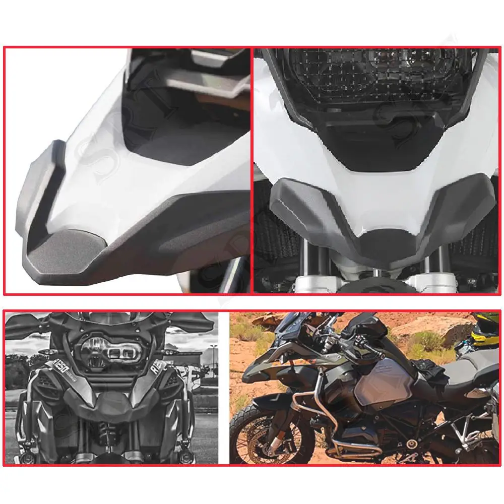 Fit For BMW R1200 R1250 GS LC Motorcycle Accessories Front Extension Fairing beak protection cover R1250GS LC ADV 2018-2021