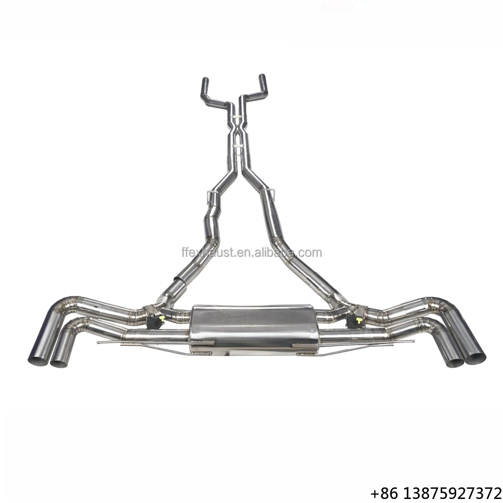 

High Performance Catback Exhaust With Valvetronic for X7 G07 M50i M60i 4.4T Titanium Exhaust Pipes
