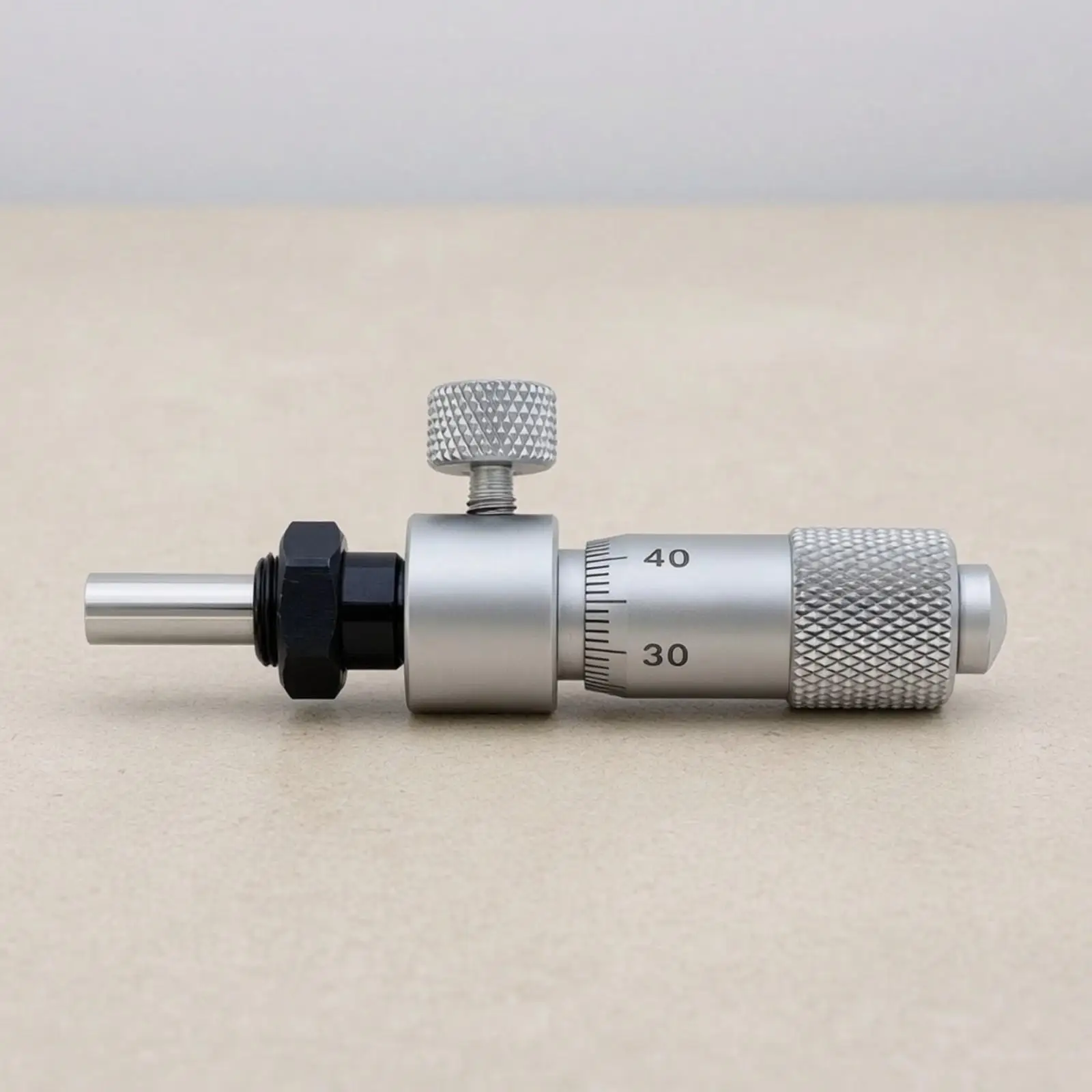 0-6.5mm Micrometer Measuring Head Tool with Side Lock for Stable Repeatable Measurements in Machine Tool Setup and Inspection