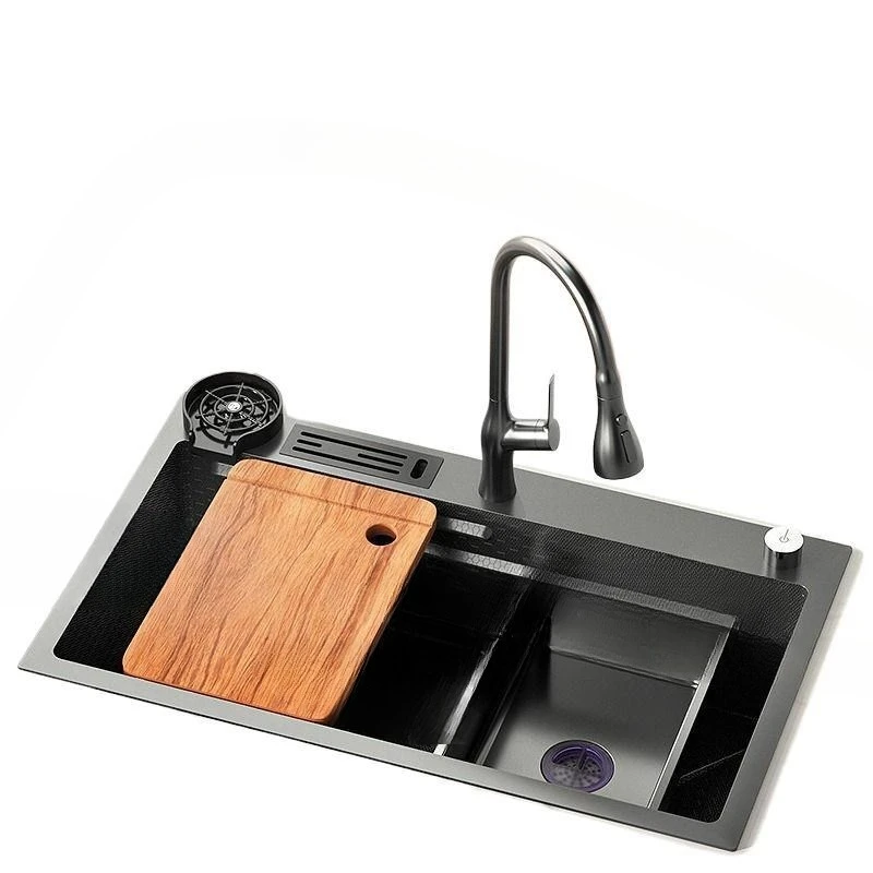

4.0MM thickened honeycomb sink, kitchen nano, household, vegetable basin, stainless steel