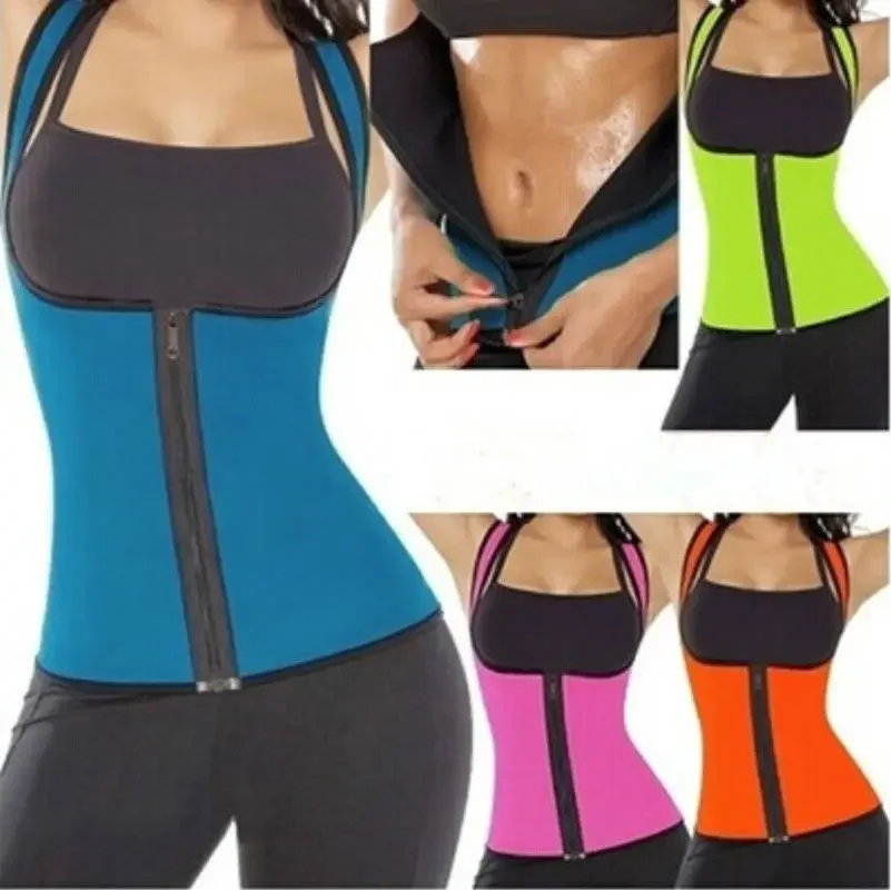 Neoprene Waist Belt Women Body Shaper Slimming Fitness Underbust Plus Size XXL Black