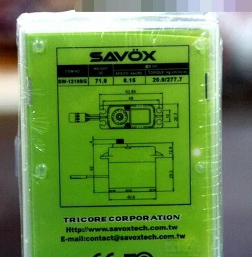 Genuine SAVOX SW-1210 SG waterproof 20KG metal gear servos