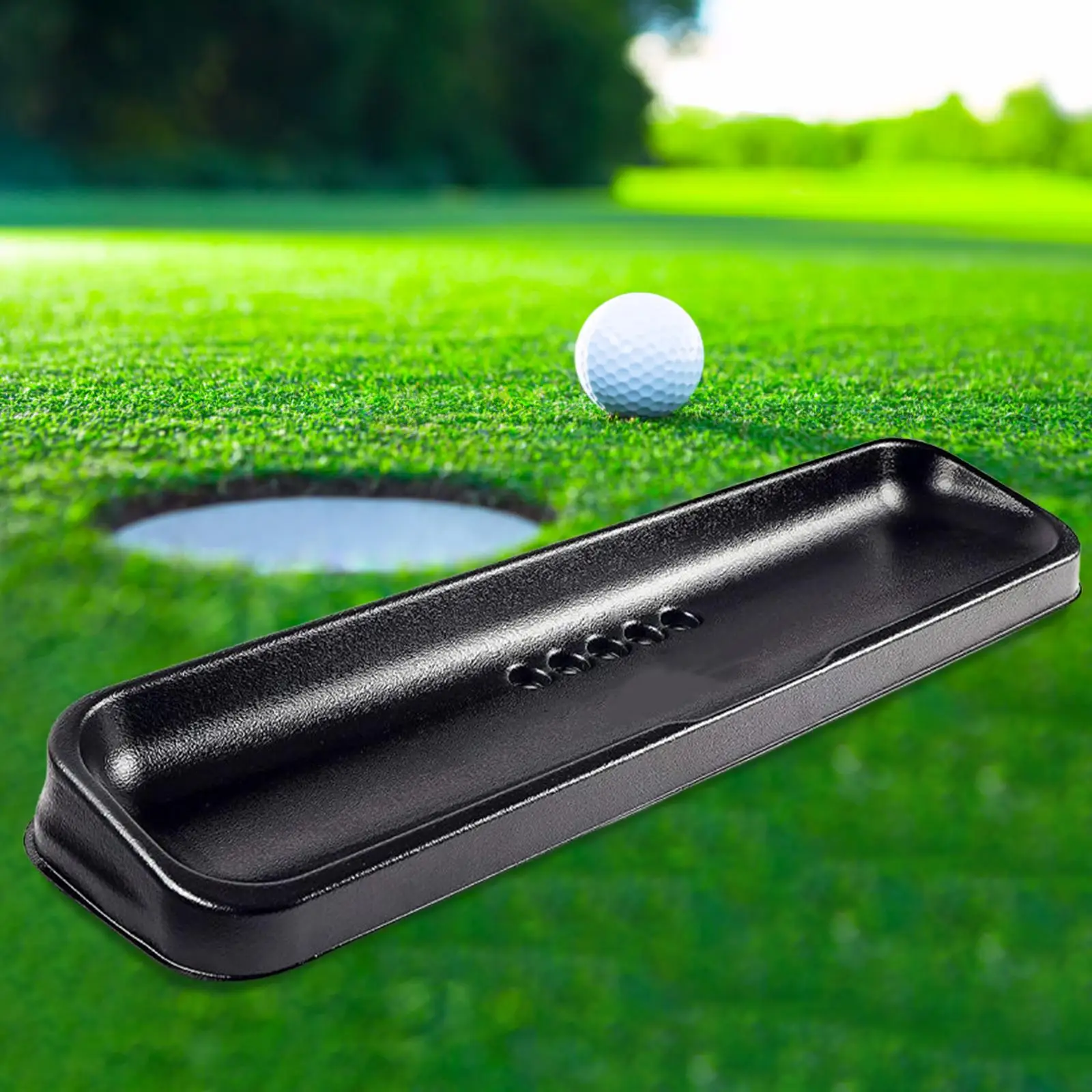 Golf Tray Ball Baskets All-Weather Service Box Training Aid Residential Practice
