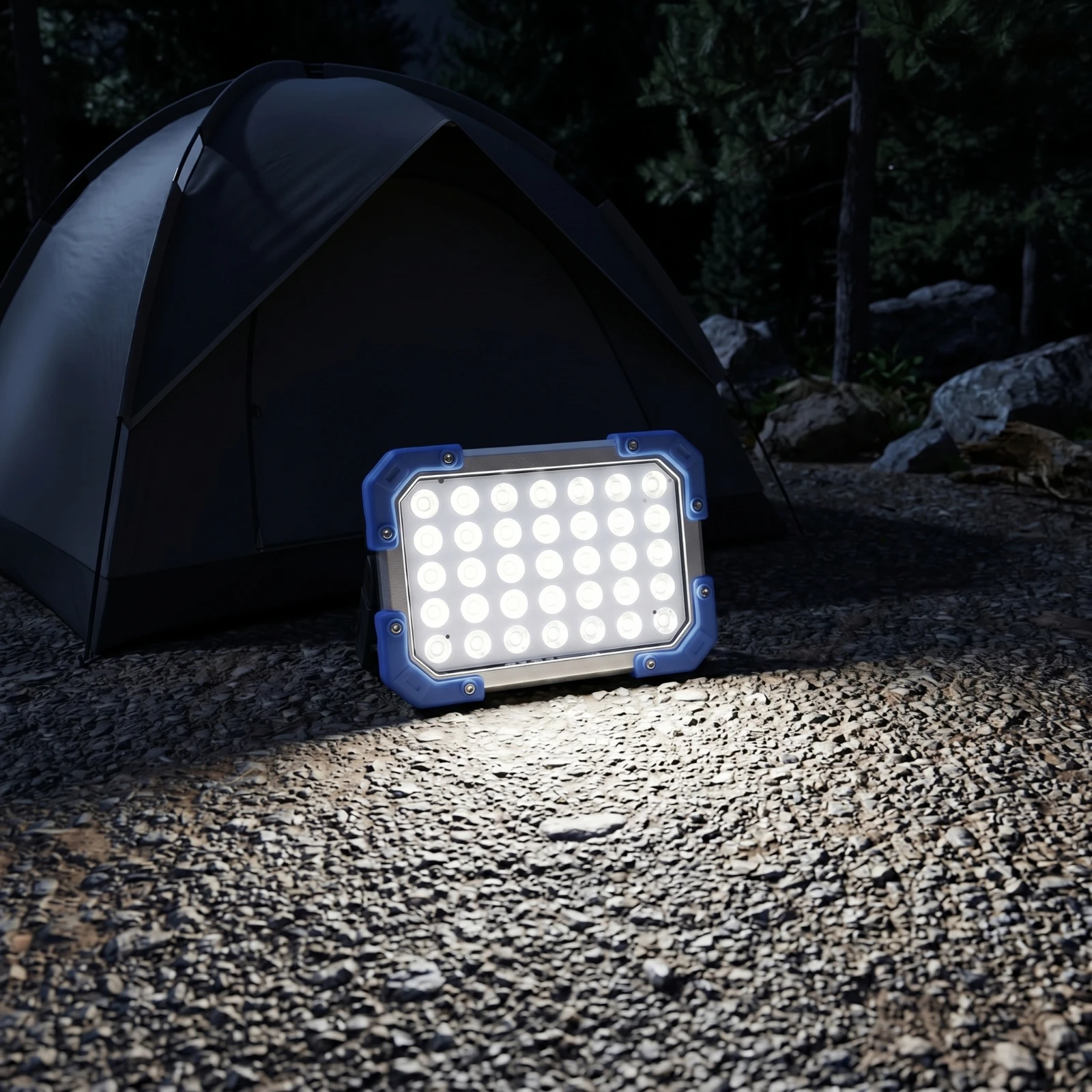 Lighting Equipment Tripod Mount Rechargeable LED Camping Light for Job Site