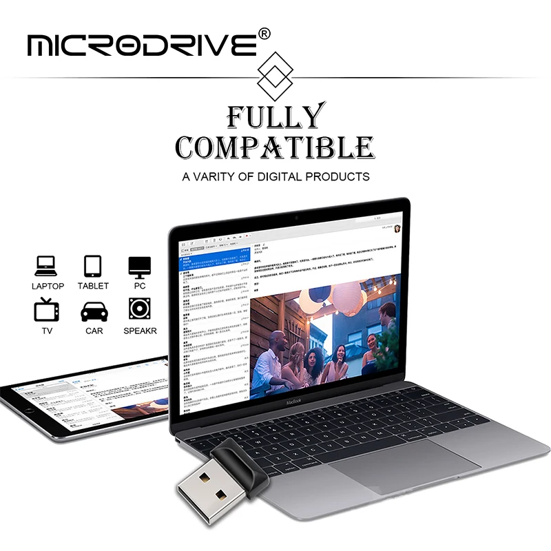 MicroDrive Super Mini USB Flash Drive Waterproof Pendrive 128GB 64GB 32GB 16GB 8GB Real Capacity USB 2.0 Memory Stick Thumbdrive image 4
