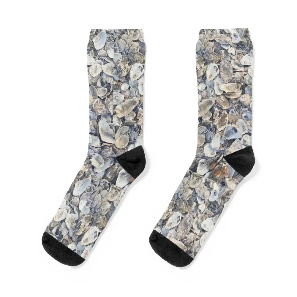 

Whitstable UK oyster shells Socks set Crossfit sheer men cotton high quality Men's Socks Luxury Women's