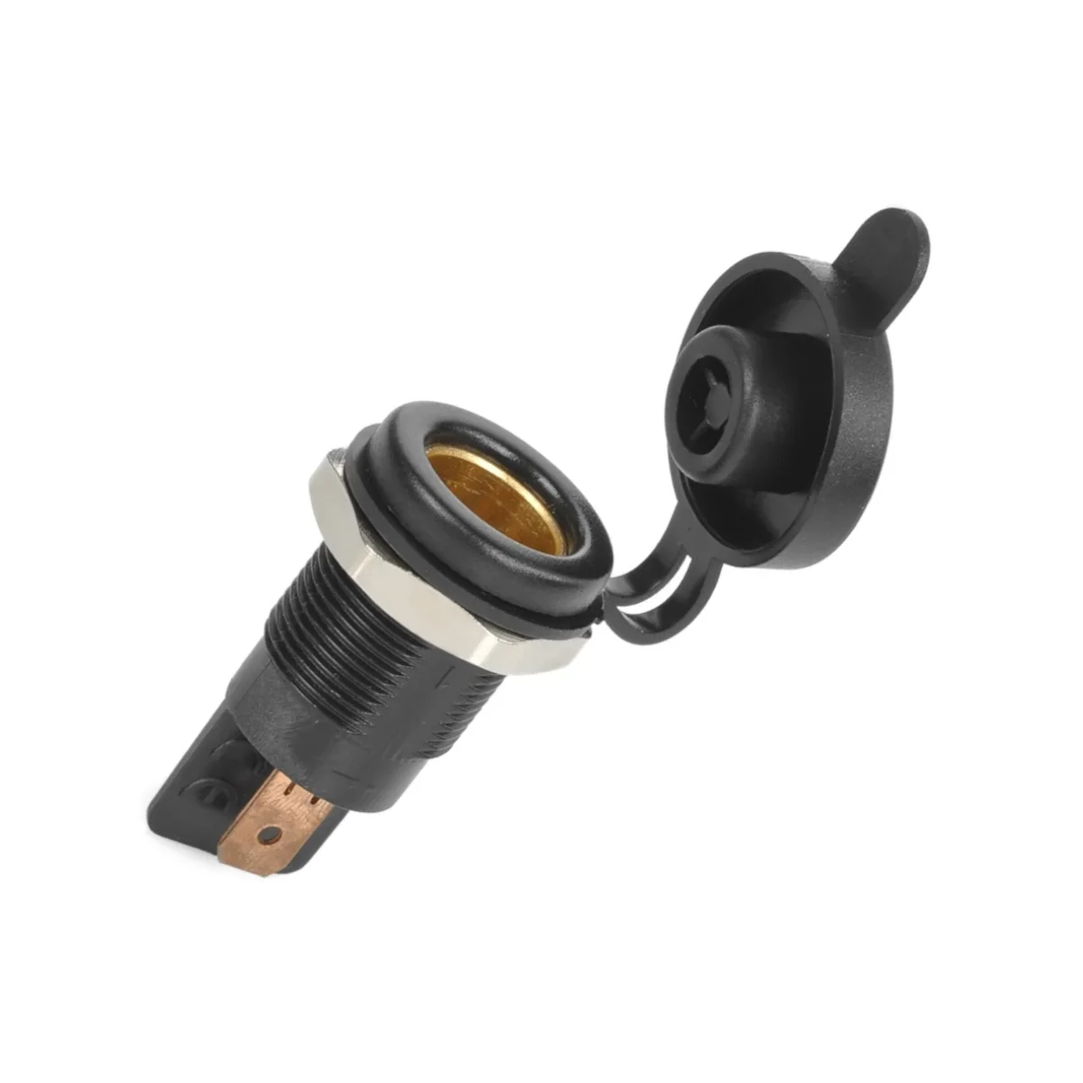 12V/24V Kleine EU Stecker Din Hella Ladegerät Buchse Steckdose Adapter Zigarette Leichter Ladestation für BMW Motorrad – Detail 4