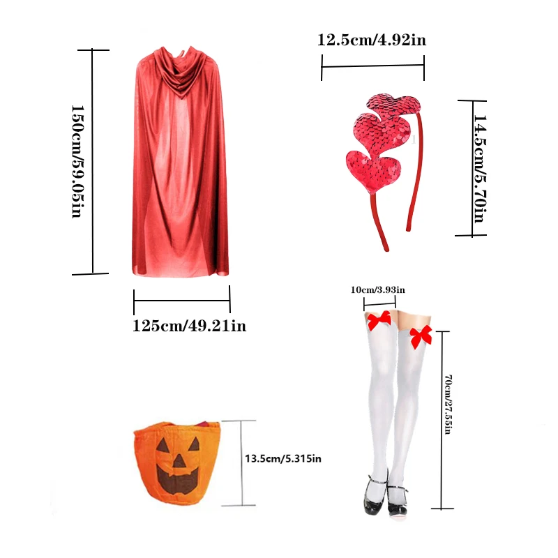 PESENAR Roodkapje Kostuum Jurk voor Meisjes Kinderen Halloween Kostuums Sprookjesverhalenboek Karakter Cosplay