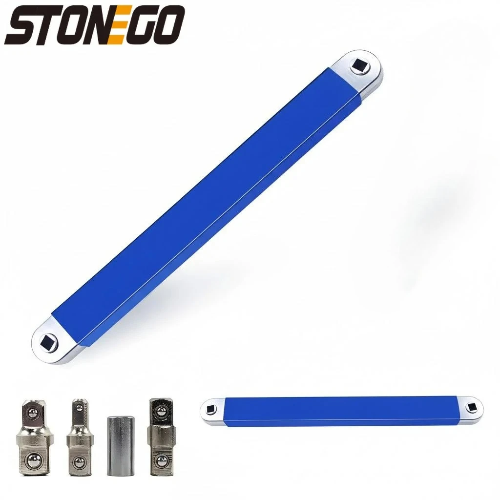 

Набор смещенных удлинительных ключей, 38-дюймовый ударный готовый торцевой инструмент 12, 14, 38 адаптеров с квадратным приводом