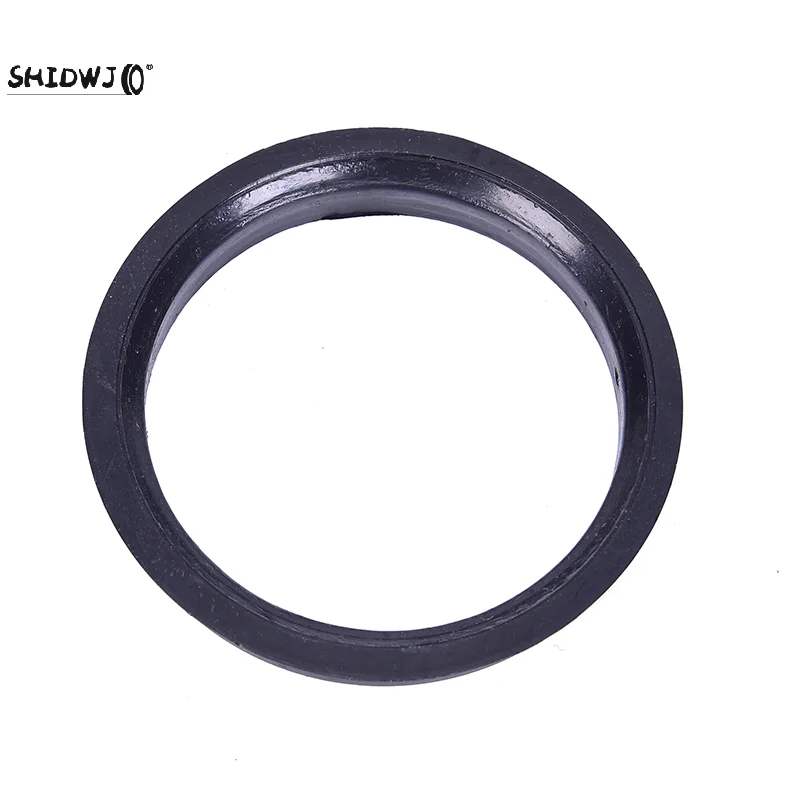 1 Set High Quality 4 Hub Centric Rings Car Wheel Bore Center Collar 66.6-57.1mm For Cars ID 57.1-mm Black Accessories