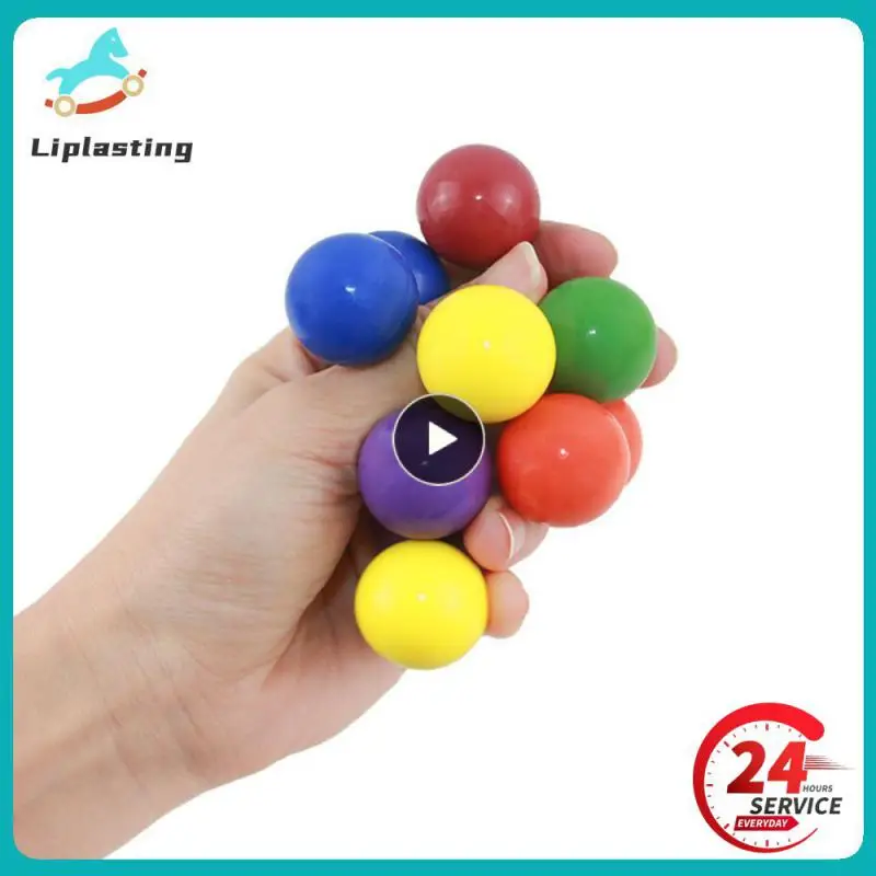 Squeeze Toy Atomic Ball Educational Autism Atomic Fidget Ball Exercises Massage Balls Anti-stress Ball