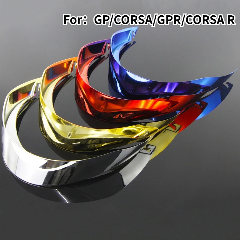 

Colorful Spoiler for GP/GPR Corsa/Corsa R Full Face Rear Big Tail Parts Motorcycle Helmet Accessories for Track Use