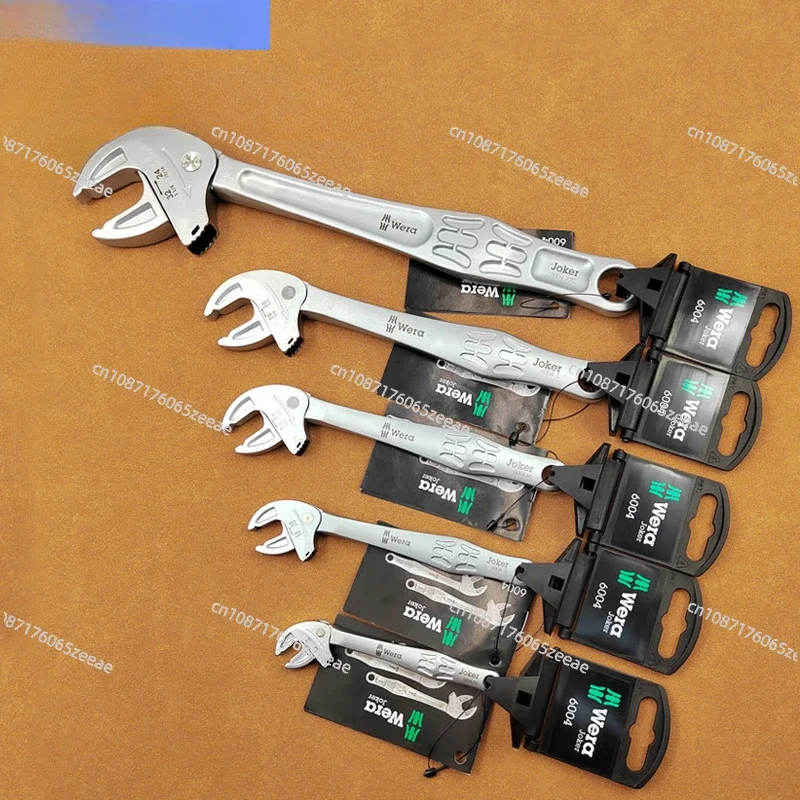 German Wera Vera 6004 Joker S/M/L/XL/XXL Self-adjusting Ratchet Open End Wrench