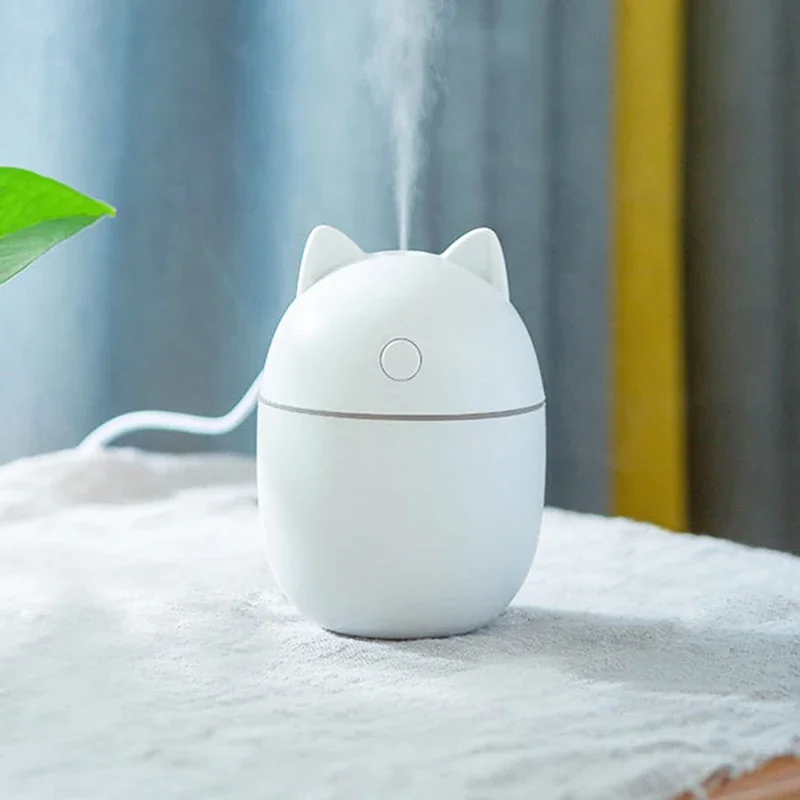 Mini humidificateur électrique, diffuseur d'arômes, USB, portable, petite capacité, maison, chambre à coucher