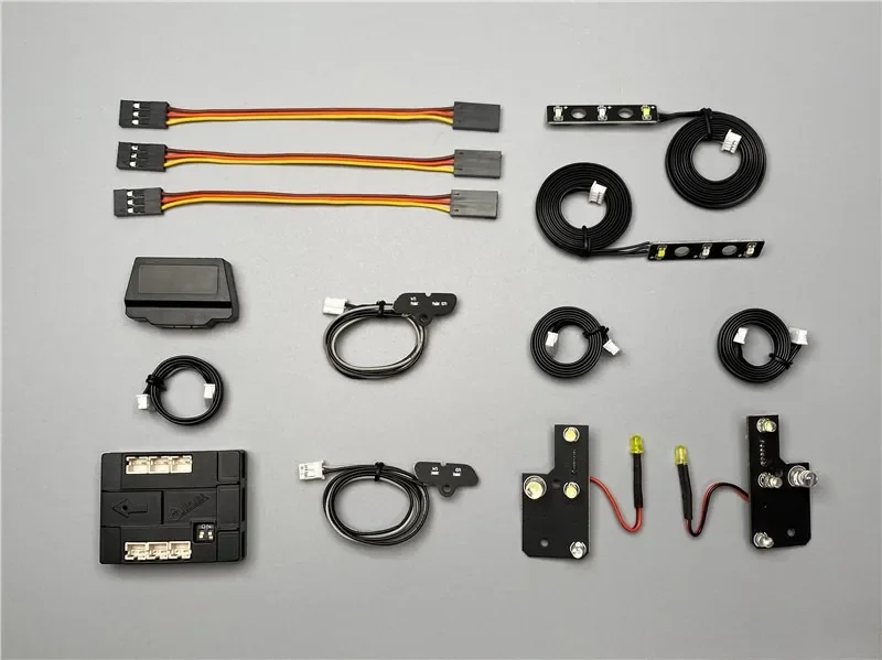 LED Simulation Composite Materials Control Lamp Set Series for 1/14 Iveco Dedicated Diy Parts