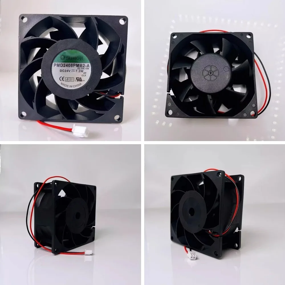 

For SUNON PMD2408PMB2-A 8038 DC24V 7.2W 8CM 2-Wire Inverter Cooling Fan