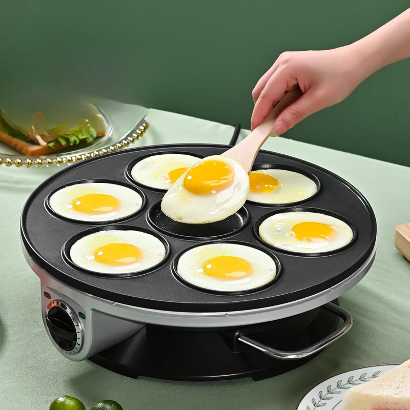 Non-stick fried poached egg artifact omelette omelette commercial plug-in breakfast egg dumpling pot egg burger machine