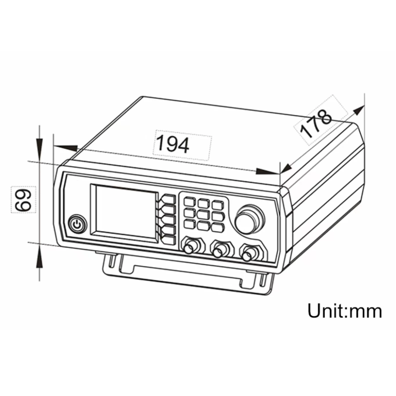 JUNTEK JDS6600 15/30/40/50/60 ميجا هرتز DDS وظيفة إشارة مولد/مولد نبض الموجي التعسفي ، 2 قناة تردد متر