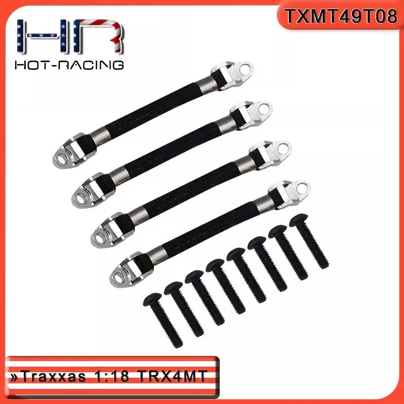 HR Scale Functional Suspension Limit Straps for TRAXXAS 1/18 TRX4 MT