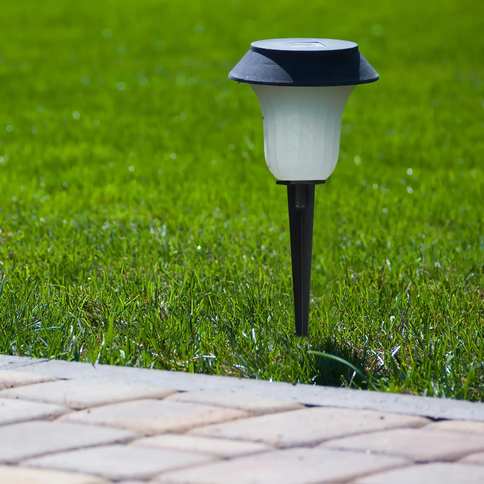 4 Pcs Tree Light Ground Stakes Ground Stake Spike Metal Accessories Solar Garden Decorative Windmill Landscape