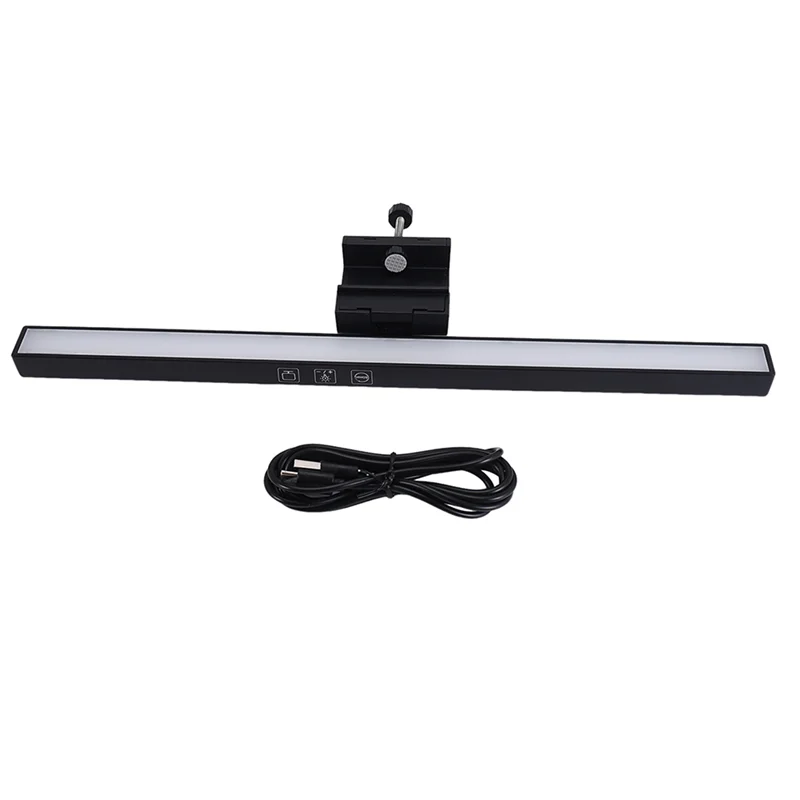 Laptop Monitor Light Bar USB E-Reading LED Work Light 3 Adjustable Color Temperature, No Screen Glare