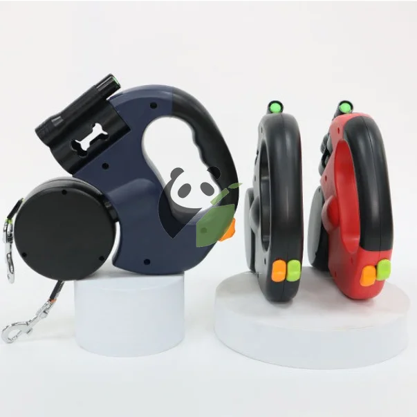 Double Head Retractable Dog Leash with Harness for Medium Small Dogs Walking