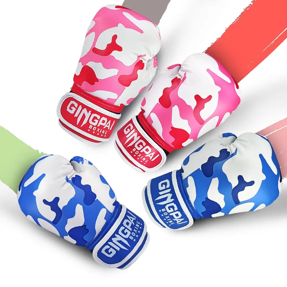 

Лидер продаж, 1 пара, детский подарок, детский кикбоксинг, кикбоксинг, тренировочный боксерский мешок с песком, спортивные боевые перчатки, боксерские перчатки ММА